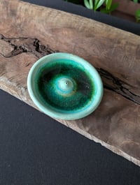 Image 4 of Melted Glass Incense Holder 