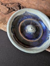 Image 5 of Melted Glass Incense Holder 
