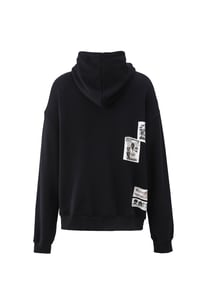 Image 2 of Revolution Vintage Rework Hoodie Black