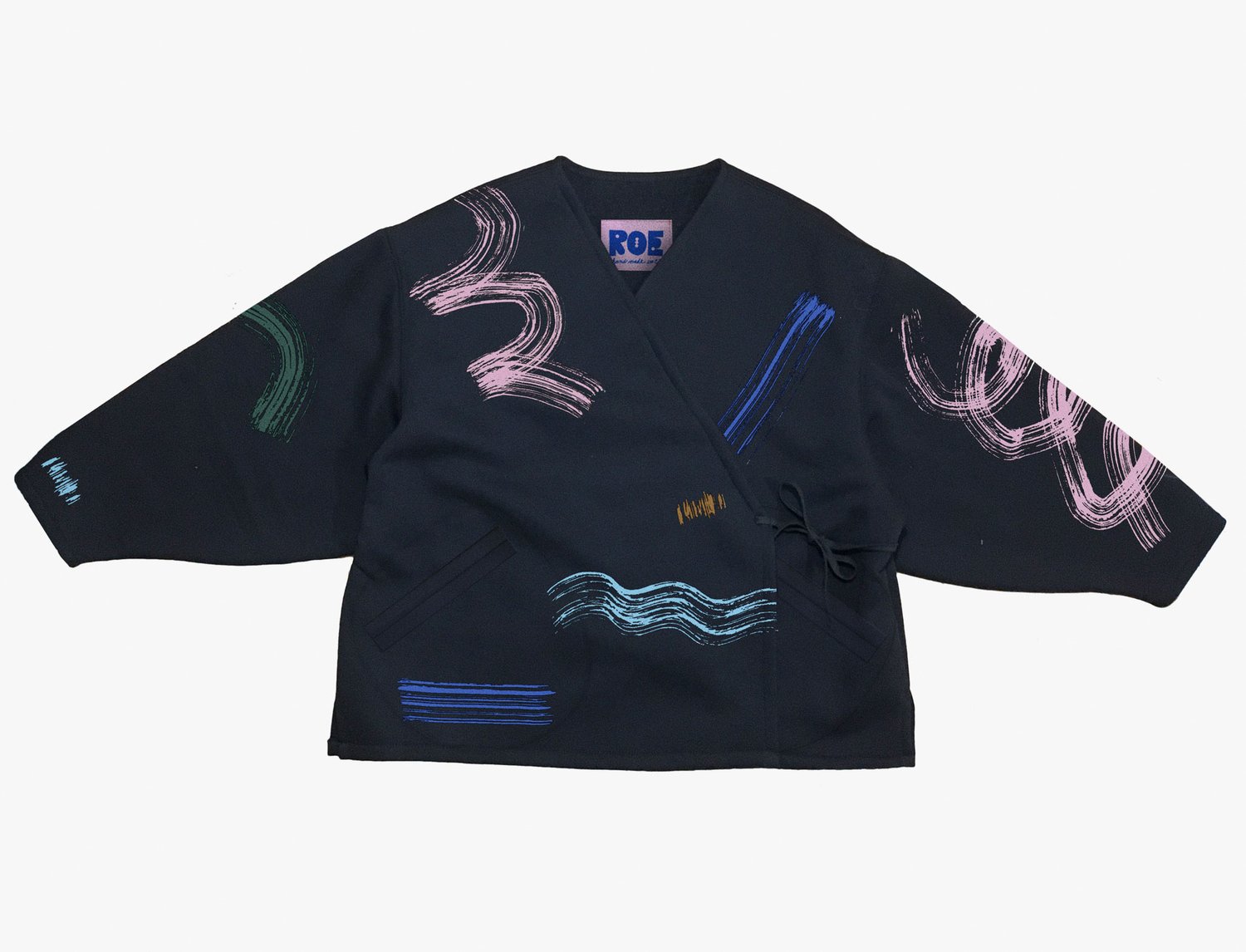 Image of BRUSH STROKES KIMONO