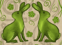 Image 3 of Sitting Hares