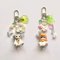 Image 3 of Mofusand Foodie Keychains