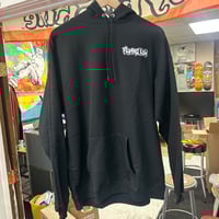 FLYING LOW “ELI 2” HOODIE BLACK/WHITE