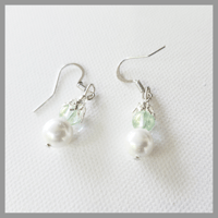 Image 3 of   NEW!!! Blue Green Skies Bracelet/Green Sky Earrings  for Kids Teens Girls