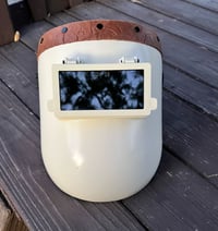 Image 2 of Brown Floral Welding Hood