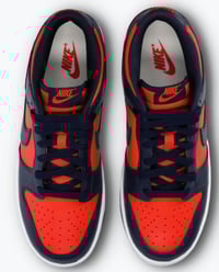 Image 2 of Dunk low blue red
