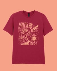 "Gimme  A Break" Red Lyric T-Shirt
