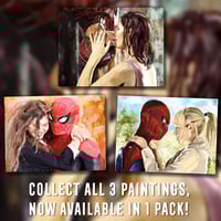 Image 5 of Spiderman Love Scenes - 3 Movie Poster Bundle | Tobey Maguire Andrew Garfield Tom Holland