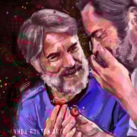 Image 2 of Never Afraid | Bill & Frank The Last of Us Painting