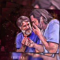 Image 1 of Never Afraid | Bill & Frank The Last of Us Painting