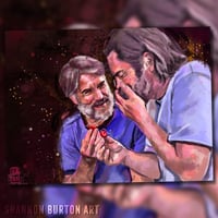 Image 4 of Never Afraid | Bill & Frank The Last of Us Painting