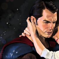 Image 2 of The Woman I Love | Superman & Lois Lane Painting