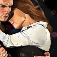 Image 3 of The Woman I Love | Superman & Lois Lane Painting