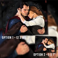 Image 5 of The Woman I Love | Superman & Lois Lane Painting