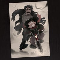 Bike Accident ✦ Luster Print ✦ 14.2x20.1