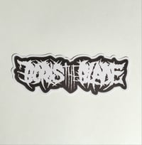 Image 1 of Large Boris The Blade Band Logo Matte Vinyl Sticker