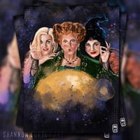 Image 1 of The Sanderson Sisters | Hocus Pocus Painting