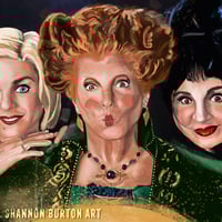 Image 2 of The Sanderson Sisters | Hocus Pocus Painting