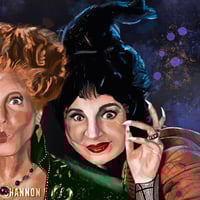Image 4 of The Sanderson Sisters | Hocus Pocus Painting