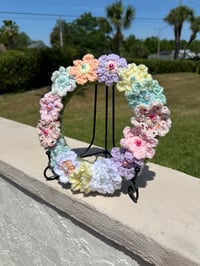 Image 2 of Floral Wreath Small