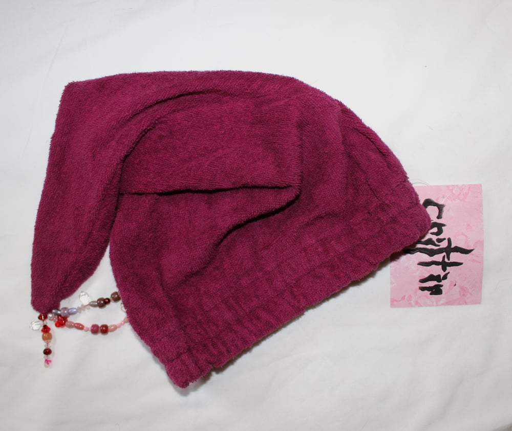 Image of Pink Terrycloth Imp Cap