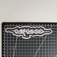 Image 2 of Large Carcass Band Logo Weatherproof Matte Vinyl Sticker/Vehicle Decal