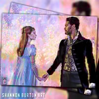 Image 1 of I Burn For You | Bridgerton Daphne & Simon Painting Painting