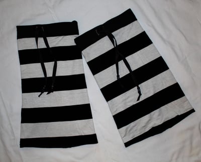 Image of Stripey Legwarmers