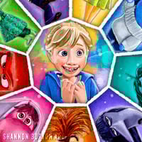 Image 2 of Range of Emotions | Inside Out 2 Movie Poster Painting