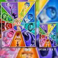 Image 10 of Range of Emotions | Inside Out 2 Movie Poster Painting