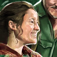 Image 2 of Joel & Ellie Giraffe Scene | The Last of Us Painting