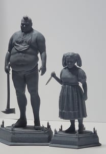 Image of The Uber Child and the Horrid  Mother Thirteen Ghosts Model Kits