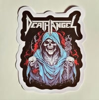 Image 1 of Large Death Angel Weatherproof Matte Vinyl Sticker/Vehicle Decal