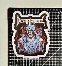 Image 2 of Large Death Angel Weatherproof Matte Vinyl Sticker/Vehicle Decal