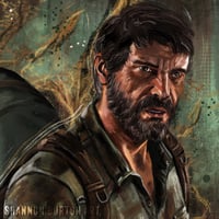 Image 2 of When Joels Collide | Joel Miller The Last of Us Pedro Pascal Troy Baker Painting