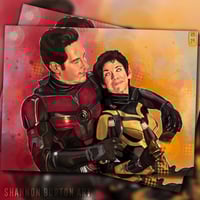 Image 1 of Ant-Man and the Wasp | Scott Lang Hope van Dyne Painting