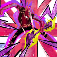 Image 2 of Spider-Punk | Hobie Brown Across the Spiderverse Painting  Inactive