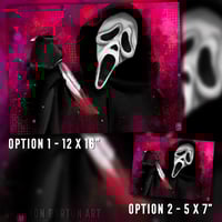 Image 4 of Ghostface | Scream Horror Painting