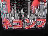 Image 9 of Child size Catzilla T shirt 2, custom rhinestone cat (size XS)