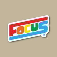 Image 1 of "Focus" Sticker
