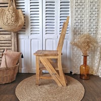 Image 4 of ANCIENNE CHAISE ESCABEAU DE CONCIERGE