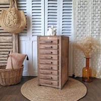 Image 1 of MEUBLE D'ATELIER À TIROIRS ANCIEN