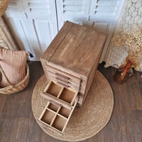 Image 3 of MEUBLE D'ATELIER À TIROIRS ANCIEN