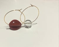 SMALL! GARNET GLASS