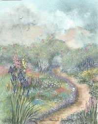 Image 2 of English Garden 2367 - Open Edition Print - Miniature.