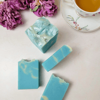 Image 3 of Blue Chiffon Bar Soap
