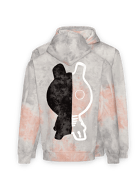 Image 3 of Internal Skeleton tye dye Cotton Hood
