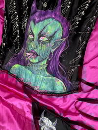 Image 3 of Demon Corset and Thong Set