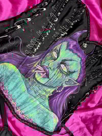 Image 4 of Demon Corset and Thong Set