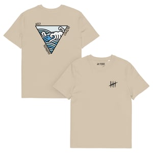 Image of wave. womens organic cotton t-shirt